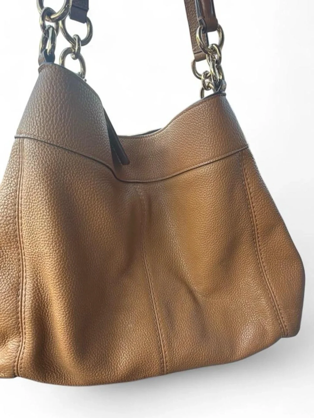 Coach Brown Leather Shoulder Bag